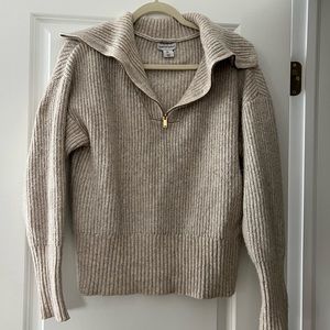 Soft Quarter Zip Sweater by Cupcakes & Cashmere